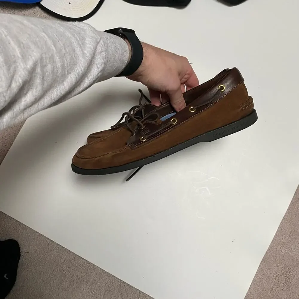 Sperry Topsider in Brown Leather size 11